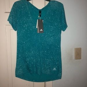 adidas splash blue shirt